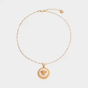 范思哲/Versace 美杜莎头像项链 DG1G543-DJMS_DA7OT