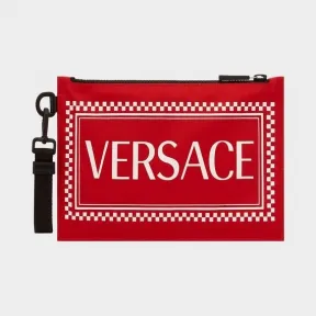 范思哲/Versace 90年代复古风Logo小手袋 DP84725-DNYVER_KR3BN