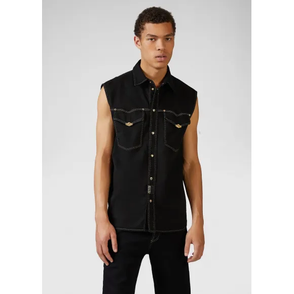 Versace  牛仔马甲 EB1GVA68I-EHRV4N_E899