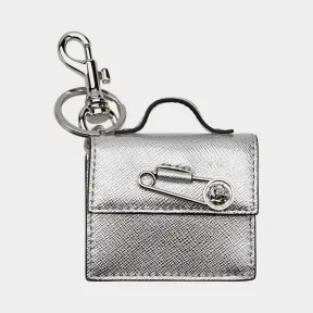 范瑟丝/Versus 安全别针造型纤薄迷你吊坠 - 银 小配饰 FP10026-FVSAL_F920N