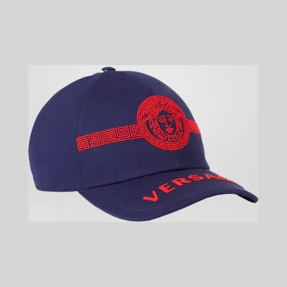 范思哲/Versace 美杜莎Logo棒球帽 ICAP004-IT03484_I45E