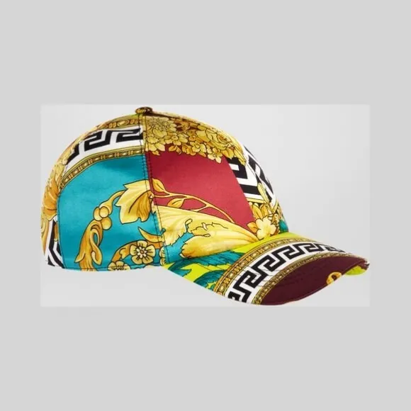 范思哲/Versace Voyage Barocco印花棒球帽 ICAP004-IT03493_I7080
