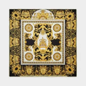 范思哲/Versace Barocco印花围巾 IFO1401-IT02598_I7530
