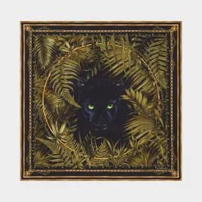 范思哲/Versace Pantera 真丝围巾 - 绿色 方巾&围巾 IFO9001-IT00793_I7403