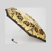 范思哲/Versace Gold Hibiscus印花雨伞 IOM0003-IT03053_I7900