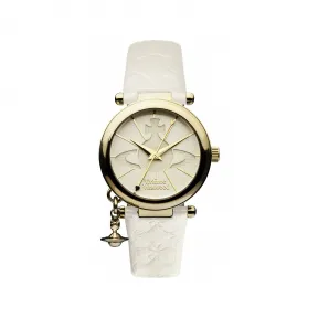 薇薇安·威斯特伍德/Vivienne Westwood AW12 32.00 MM PVD 镀金 石英机芯 女表 VV006WHWH
