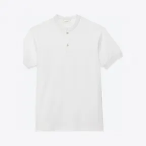 伊夫圣罗兰/Yves Saint laurent 白色棉质短袖立领 POLO 衫 339057Y2YE19000