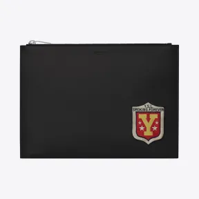 伊夫圣罗兰/Yves Saint laurent SAINT LAURENT PARIS“SMOKING FOREVER”贴片黑