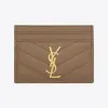 伊夫圣罗兰/Yves Saint laurent cassandre saint laurent matelassé粒面压印皮革卡包 423291BOW012346