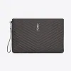 伊夫圣罗兰/Yves Saint laurent Monogram document holder in dark anthra