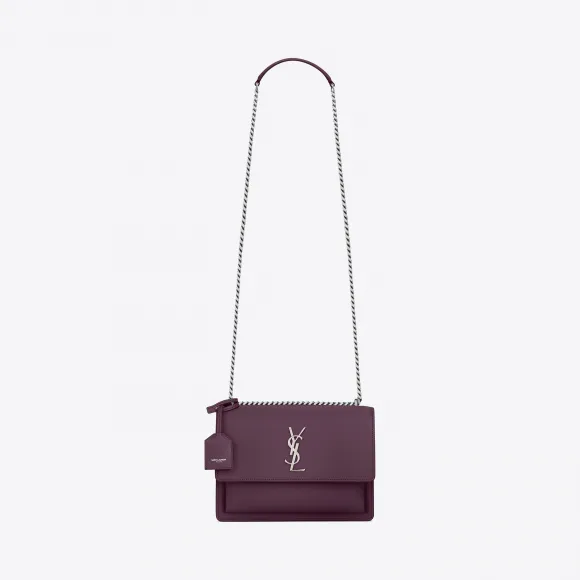 伊夫圣罗兰/Yves Saint laurent 女士 SUNSET中号光滑皮革 442906D420N5206