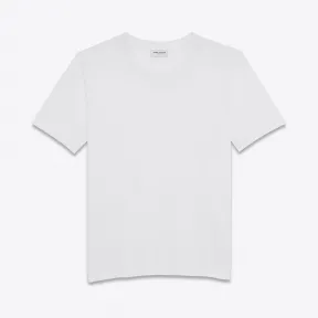 伊夫圣罗兰/Yves Saint laurent 白色全棉汗布男友风格T恤 468821Y2XP29000