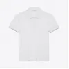 伊夫圣罗兰/Yves Saint laurent 经典白色珠地棉polo衫 472294Y2TD19000