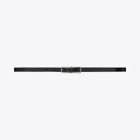 伊夫圣罗兰/Yves Saint laurent FÉTICHE 腰带，搭配亮黑色 Moroder 皮革搭扣 4893300BB