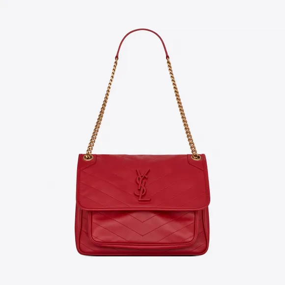 伊夫圣罗兰/Yves Saint laurent 女士 NIKI小羊皮中号 4988941EL076805