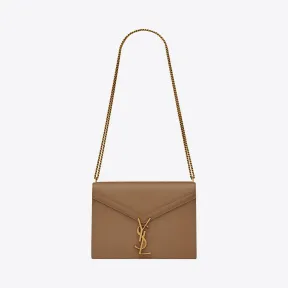 伊夫圣罗兰/Yves Saint laurent 女士 CASSANDRA monogram图案粒面压印皮革搭扣包 532750BOW0W2643