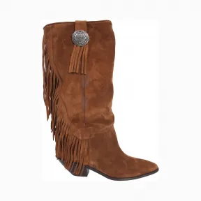 伊夫圣罗兰/Yves Saint laurent Texano高筒靴 5526560RN002529