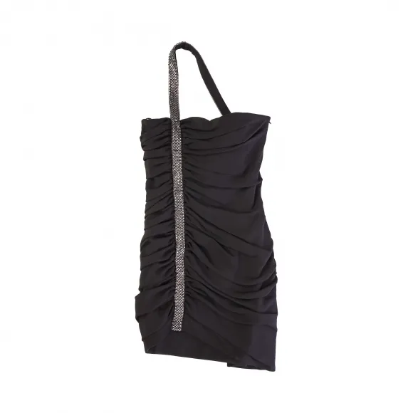 伊夫圣罗兰/Yves Saint laurent 紫貂单肩金属嵌件紧身 576256Y012W1000