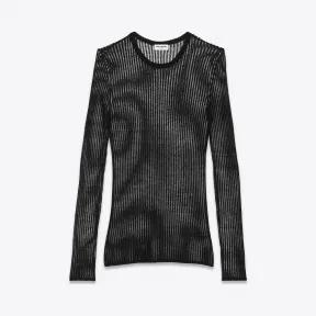 伊夫圣罗兰/Yves Saint laurent 女士 真丝和亚麻针织衫 587426YA2HK1000