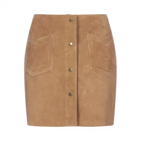 伊夫圣罗兰/Yves Saint laurent 麂皮裙 602763YC2AY2203