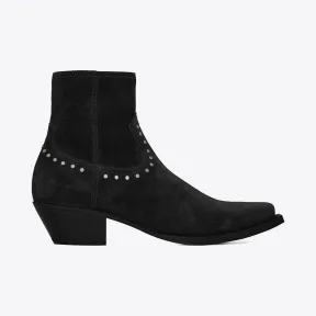 伊夫圣罗兰/Yves Saint laurent LUKAS麂皮绒面靴 6031881NZYY1000