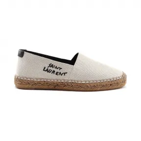 伊夫圣罗兰/Yves Saint laurent 刺绣麻绳底帆布鞋 6059561P2109380