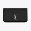 伊夫圣罗兰/Yves Saint laurent MONOGRAM光滑皮革饰带手机壳 6350950U40J1000