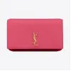 伊夫圣罗兰/Yves Saint laurent MONOGRAM光滑皮革饰带手机包 6350950U40J5526