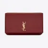 伊夫圣罗兰/Yves Saint laurent monogram光滑皮革饰带手机壳 6350950U40J6008