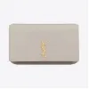伊夫圣罗兰/Yves Saint laurent MONOGRAM光滑皮革饰带手机包 6350950U40J9207