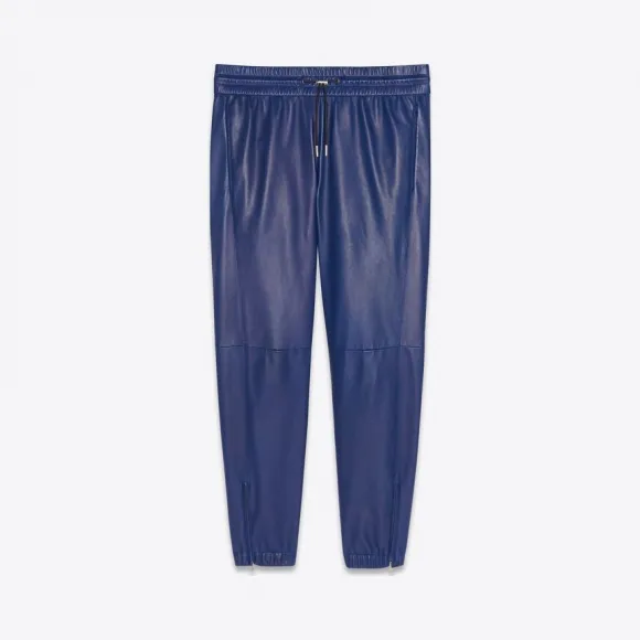 伊夫圣罗兰/Yves Saint laurent 小羊皮卫裤 664566YCEP24067