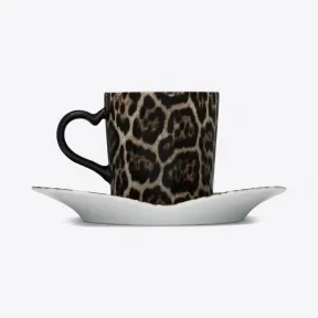 伊夫圣罗兰/Yves Saint laurent j.l coquet 豹纹瓷质咖啡套装 669238YCL089958