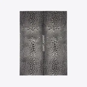伊夫圣罗兰/Yves Saint laurent 豹纹提花盖毯 6775323YI321260