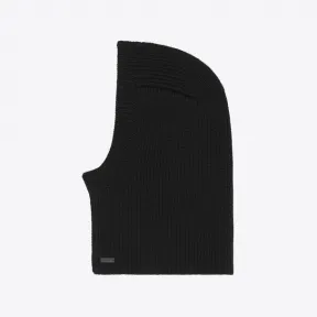 伊夫圣罗兰/Yves Saint laurent 大号羊毛罗纹巴拉克拉瓦头套 7118063Y2061000