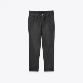 伊夫圣罗兰/Yves Saint laurent 羊皮革卫裤 726924YC2MS1000