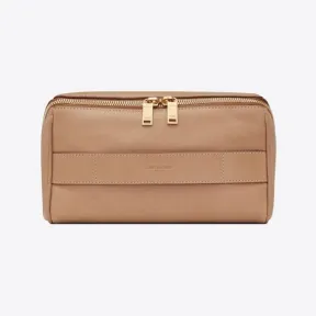 伊夫圣罗兰/Yves Saint laurent saint laurent paris植鞣皮革梳妆袋 733701BWR6W2725