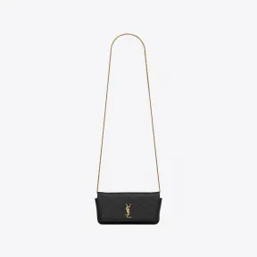 伊夫圣罗兰/Yves Saint laurent gaby绗缝皮革手机包 7425791EL071000