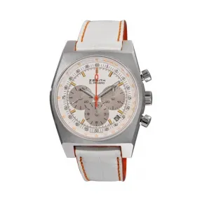 真力时/Zenith 精钢 自动机械机芯 女表 03.1969.401-02.C510