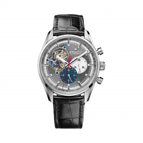 真力时/Zenith 旗舰系列 精钢 自动机械机芯 男表 03.2040.4061-23.C496