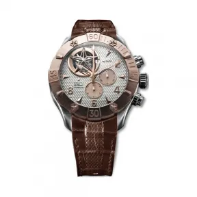 真力时/Zenith Defy Classic 18kt 玫瑰金/精钢 自动机械机芯 男表 86.0526.4035-01.C649