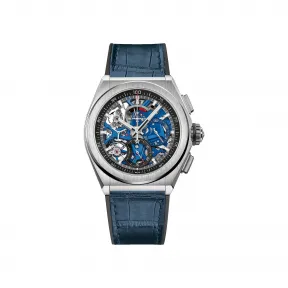 真力时/Zenith Defy系列 磨砂钛金属 自动机械机芯 男表 95.9002.9004-78.R584