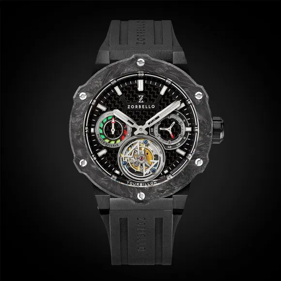 佐贝洛/Zorbello T1 系列 45MM 不锈钢 自动机械机芯 男表 ZBAB003