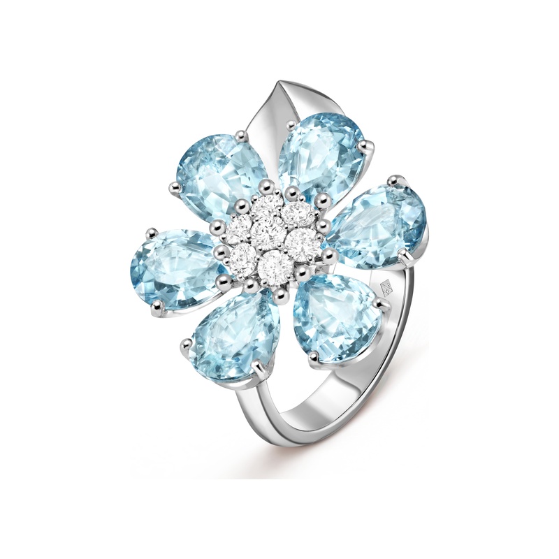 梵克雅宝/Van Cleef & Arpels Fleurs d’Hawaï戒指 VCARPHK600